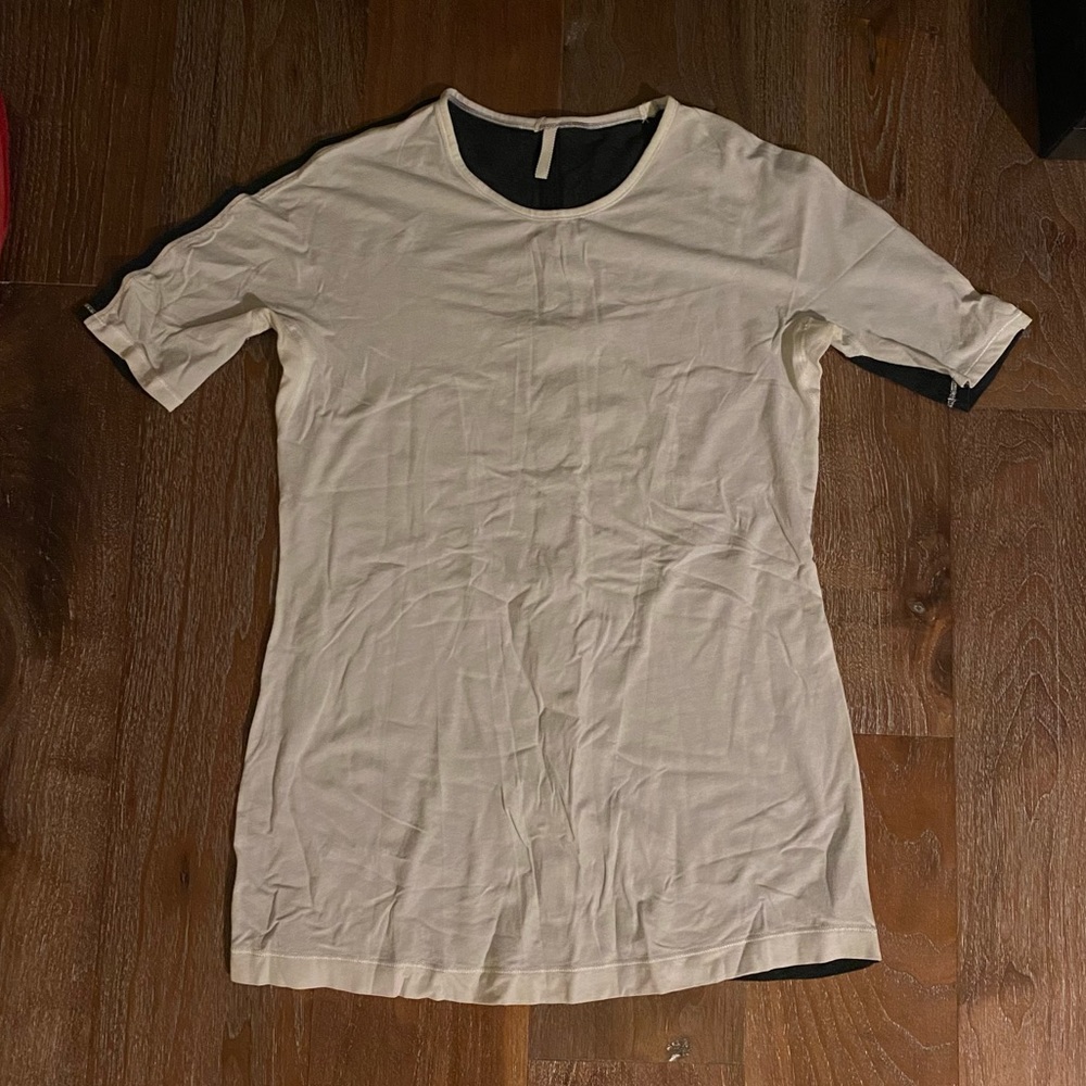 Lululemon Grey,White,Black T-Shirt